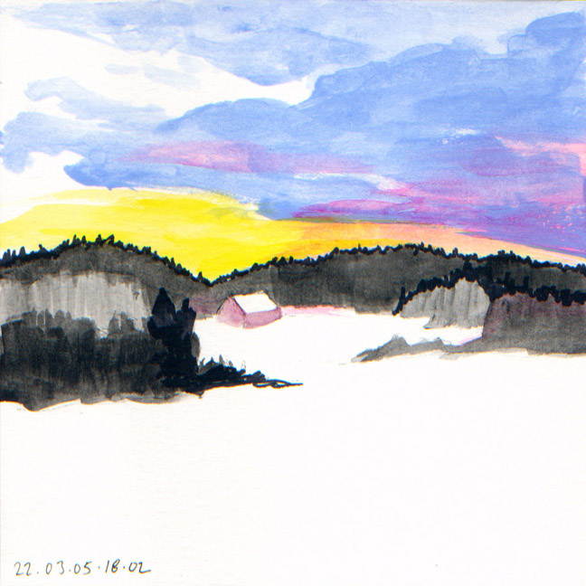painting by R.A. Fedded