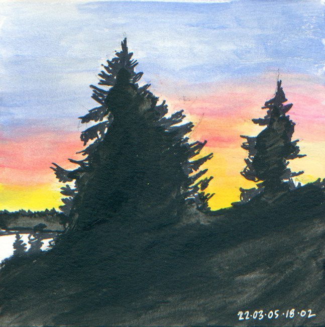 painting by R.A. Fedded